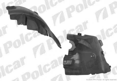 Підкрилок лівий Polcar 5065FL2