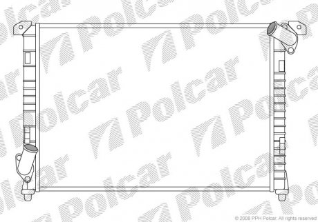 Радиаторы охлаждения Polcar 510108-2