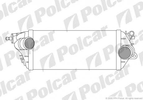 Радиаторы воздуха (Интеркулеры) Polcar 5101J82X