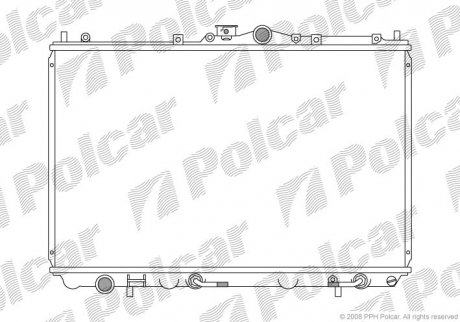 Радиаторы охлаждения Polcar 521008-2