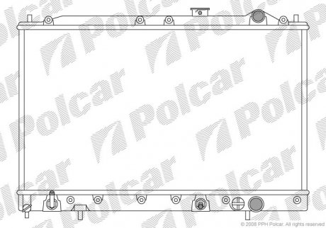 Радиаторы охлаждения Polcar 521608-3 (фото 1)
