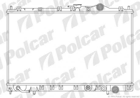 Радиаторы охлаждения Polcar 523008-4