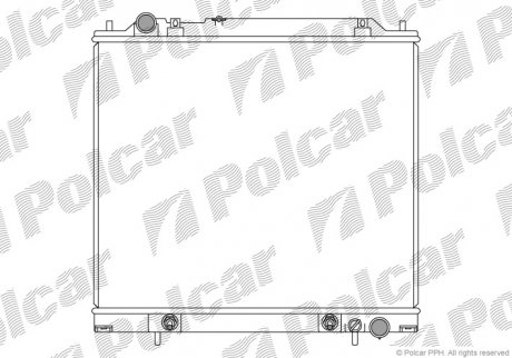 Радиаторы охлаждения Polcar 525008-3