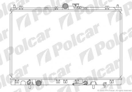 Радиаторы охлаждения Polcar 525208-1