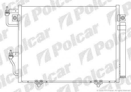 Радиаторы кондиционера Polcar 5274K8C1