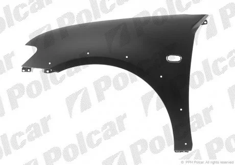 Крило переднє Polcar 527902-1