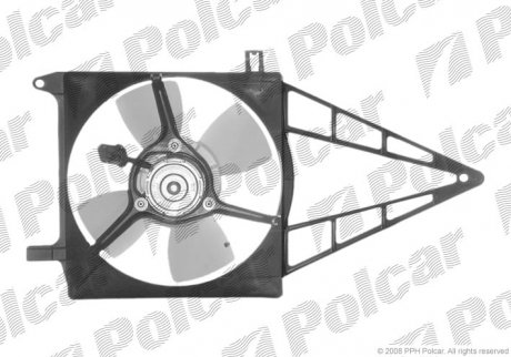 Вентилятор радіатора Polcar 550723W1 (фото 1)