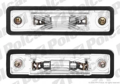 Фара номерного знаку Polcar 5507957S