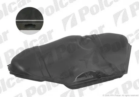 Топливный бак Polcar 5514ZP-1