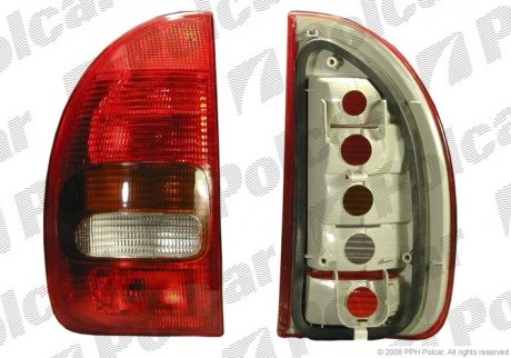 Lampa tylna Polcar 5555870E