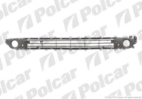 Решітка бампера Polcar 555627-1 (фото 1)