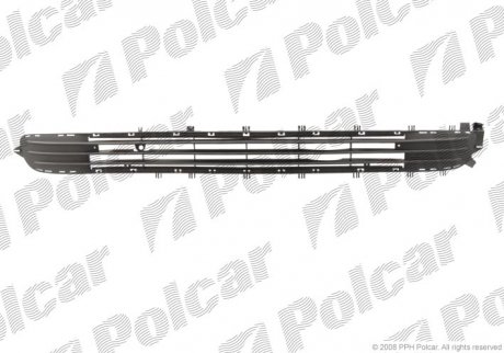 Решітка бампера Polcar 555627-J (фото 1)