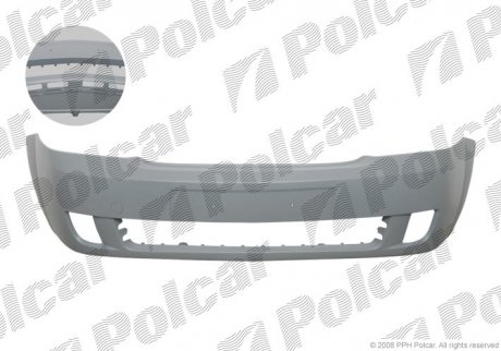 Бампер передний Polcar 555907-1