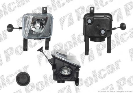 Фара противотуманная передняя Polcar 555930-E