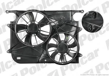 Вентиляторы радиаторов Polcar 556523W2