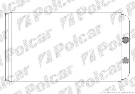 Радіатор обігріву Polcar 5702N8-2