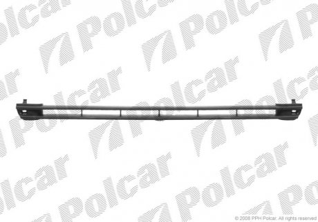 Решітка радіатора RE - CLIO 91-94 Polcar 600605 (фото 1)