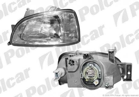 Передняя фара R CLIO 96-98 RH TYC Polcar 6006104E (фото 1)