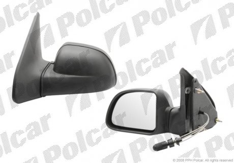 Дзеркало RE - CLIO 90-94 Polcar 6006511E (фото 1)