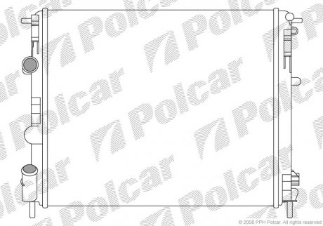 Радіатор Polcar 601508A4