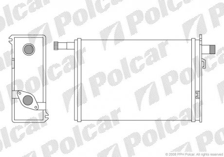 Радиаторы обогрева Polcar 6022N8-1 (фото 1)