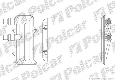 Радиаторы обогрева Polcar 6026N8-1