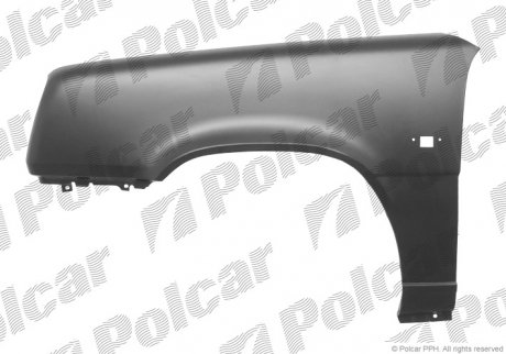 Крыло переднее левое Polcar 603101