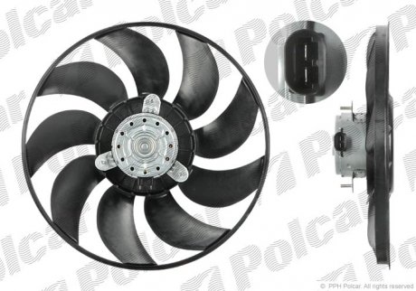 Вентилятор без кожуха Polcar 604123U3X (фото 1)