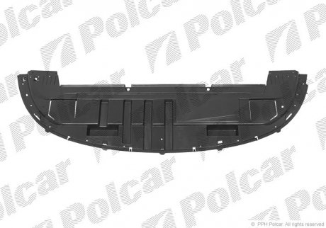 Захист бамперу нижній Polcar 605534-5 (фото 1)