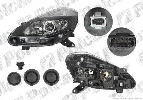 Фара основная Polcar 6064097E