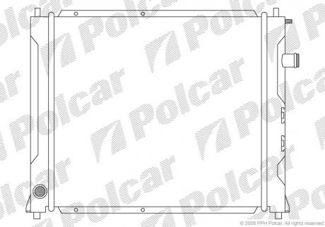 Радиаторы охлаждения Polcar 632008-1