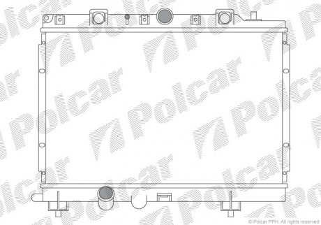 Радиаторы охлаждения Polcar 632508-2