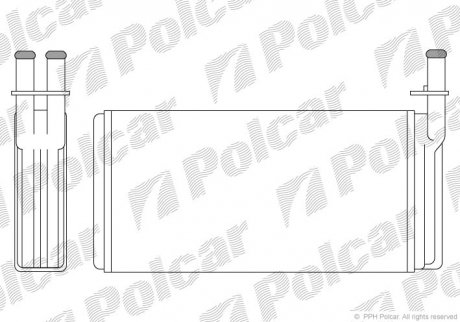 Радиаторы обогрева Polcar 6521N8-1 (фото 1)