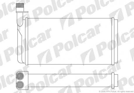 Радиаторы обогрева Polcar 6521N8-2 (фото 1)