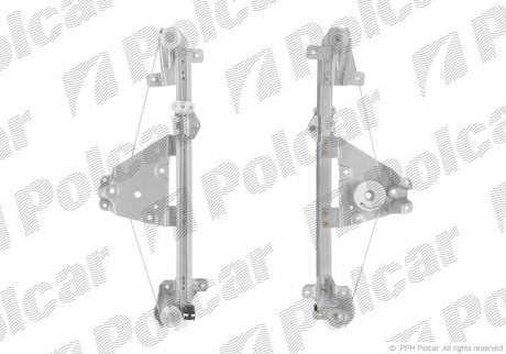 Стеклоподъемник электрический без электромотора Polcar 6522PSG4