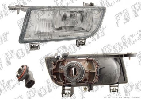 Lampa p/mgielna-prze Polcar 6523291E