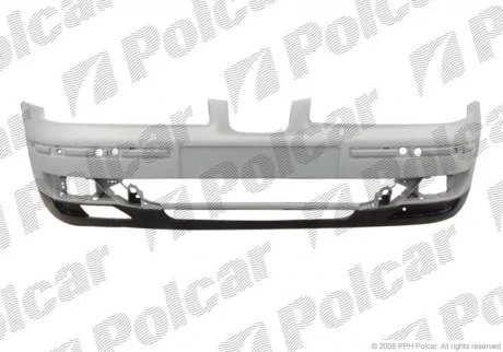 Бампер передній Polcar 672207-1