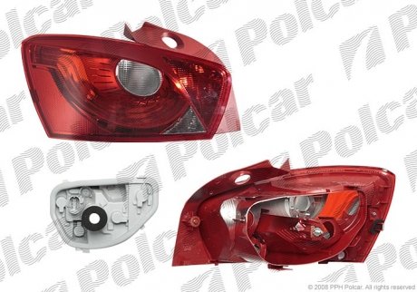 Lampa tylna Polcar 673287U