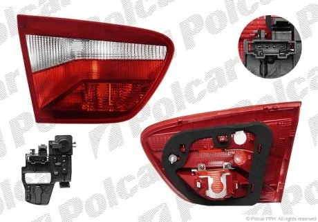 Фонарь задний внутренний Polcar 6732883U