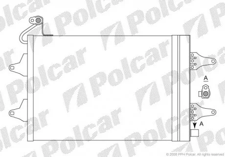 Радиаторы кондиционера Polcar 6913K8C1