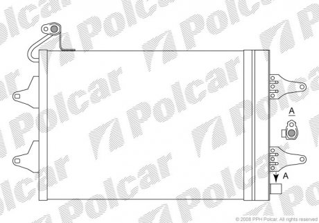 SKRAPLACZ KLIMATYZACJI Polcar 6913K8C1S