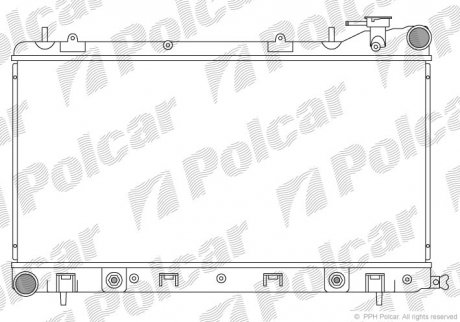 Радиаторы охлаждения Polcar 721108-2