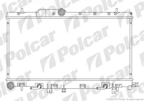 Радиаторы охлаждения Polcar 721208-4
