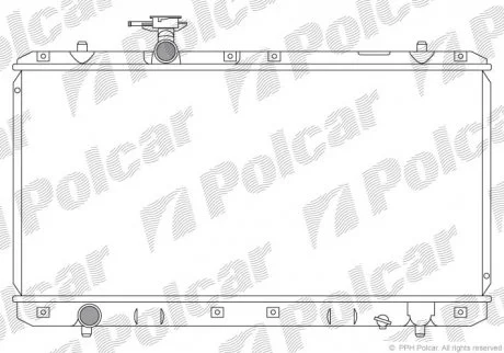 Радиаторы охлаждения Polcar 741408-1