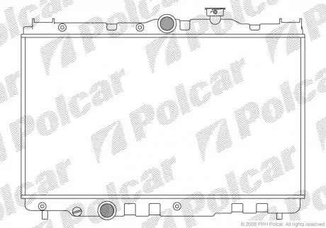 Фото 1 - радиаторы охлаждения Polcar 810908-1 Радиаторы охлаждения Polcar 810908-1 (фото 1)