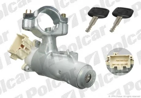 Контактна група замка запалювання Polcar 8112Z-07