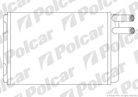Радіатор обігріву Polcar 9032N8-2