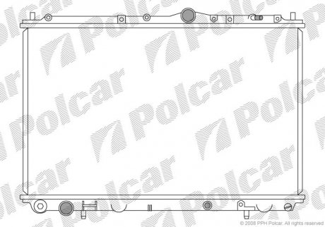 Радіатор охолодження Polcar 904008-1