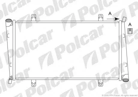 Радиаторы охлаждения Polcar 904008-4