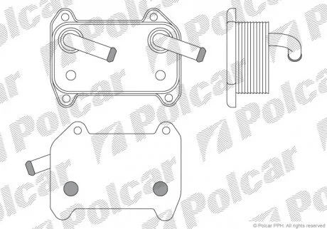 Радиаторы масла Polcar 9040L8-1